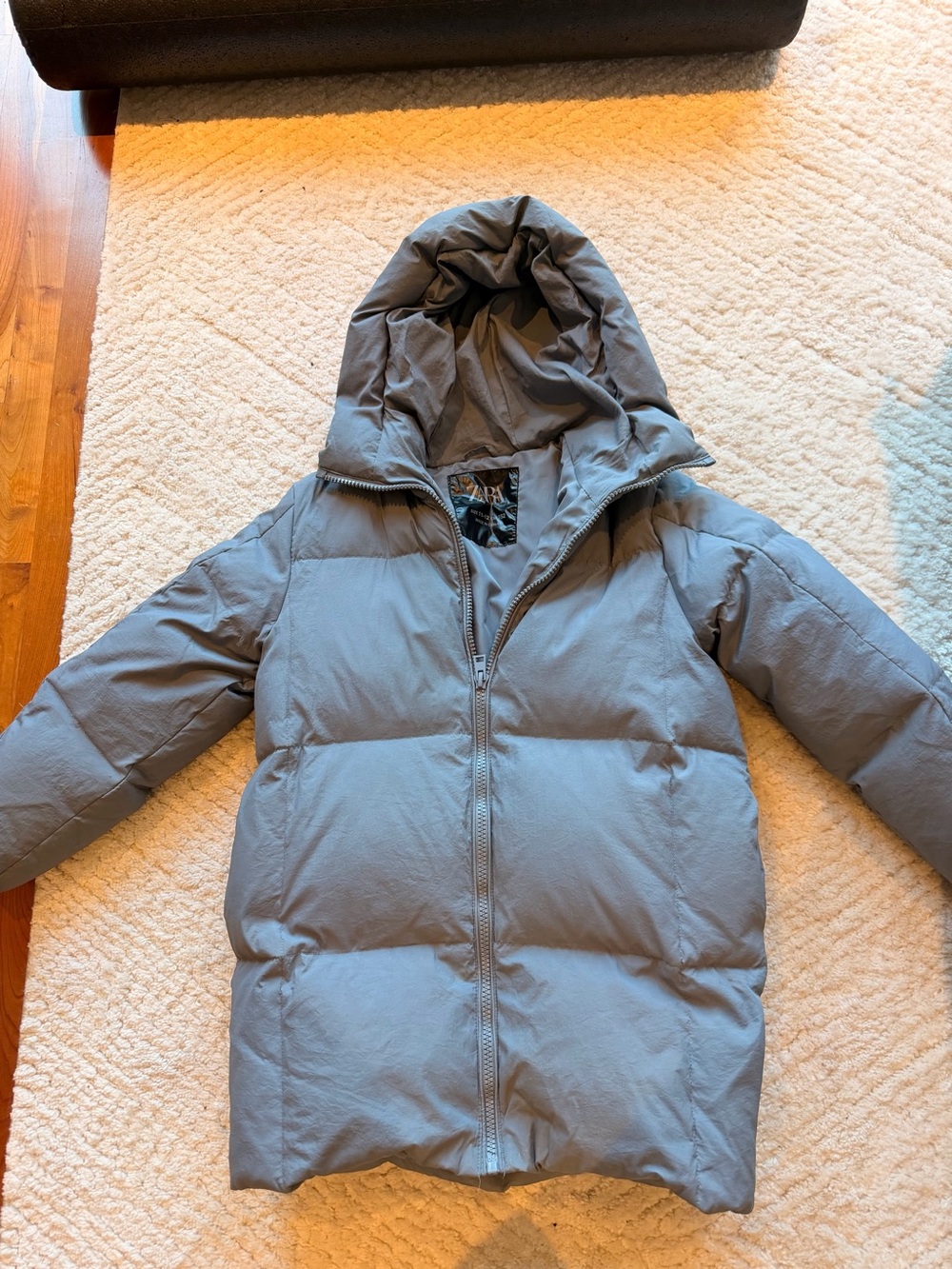 Dusty Blue Puffer jacket